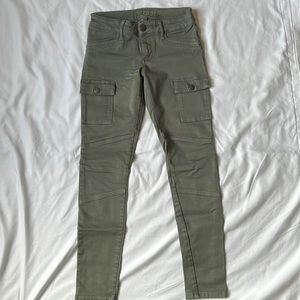 DL1961 skinny cargo pants 25